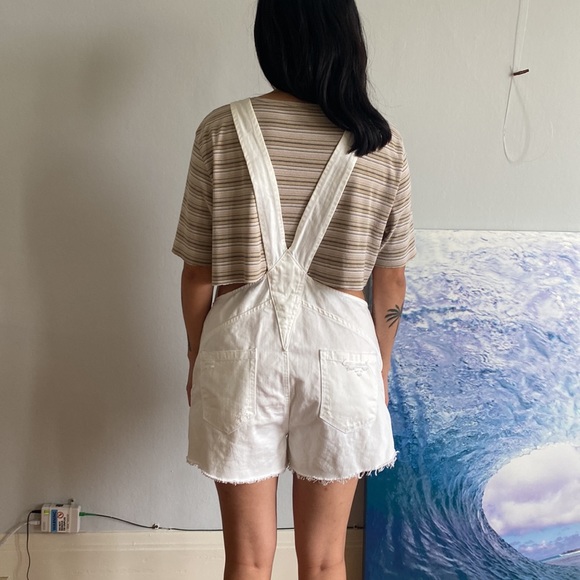 blank nyc white short overalls - Picture 10 of 10
